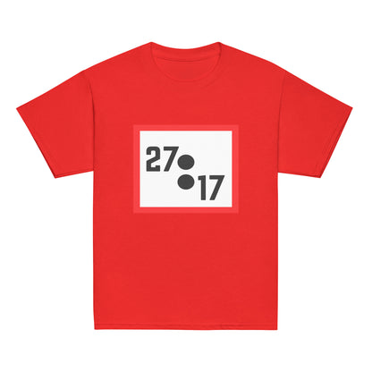 Classic | Youth T Shirt | 27:17 | Crest Logo