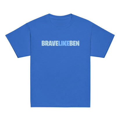 Classic | Youth T Shirt | Brave Like Ben | Wordmark Logo