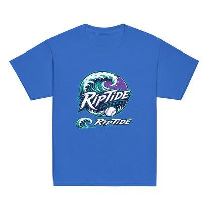 Classic | Youth T Shirt | RipTide Softball | Crest Logo