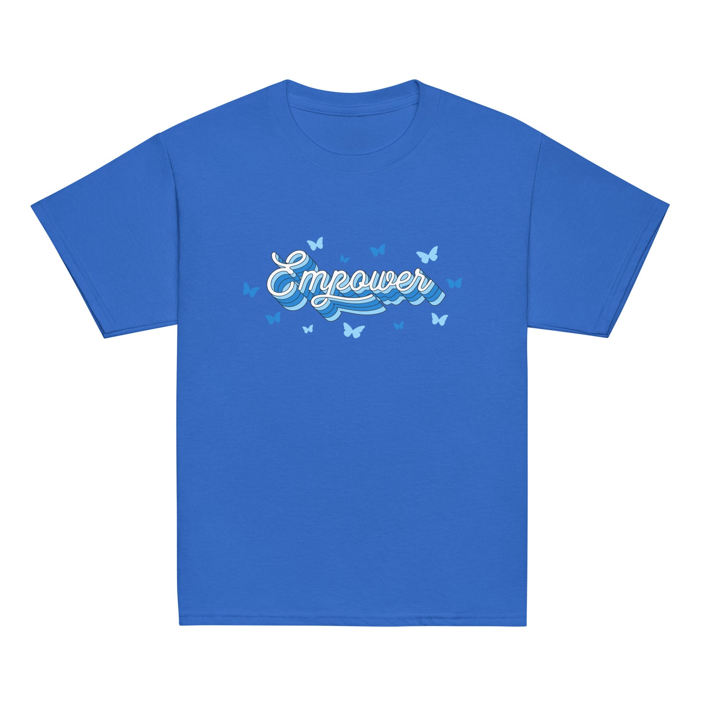 Classic | Youth T Shirt | Empower Volleyball Club | Vanguard Logo