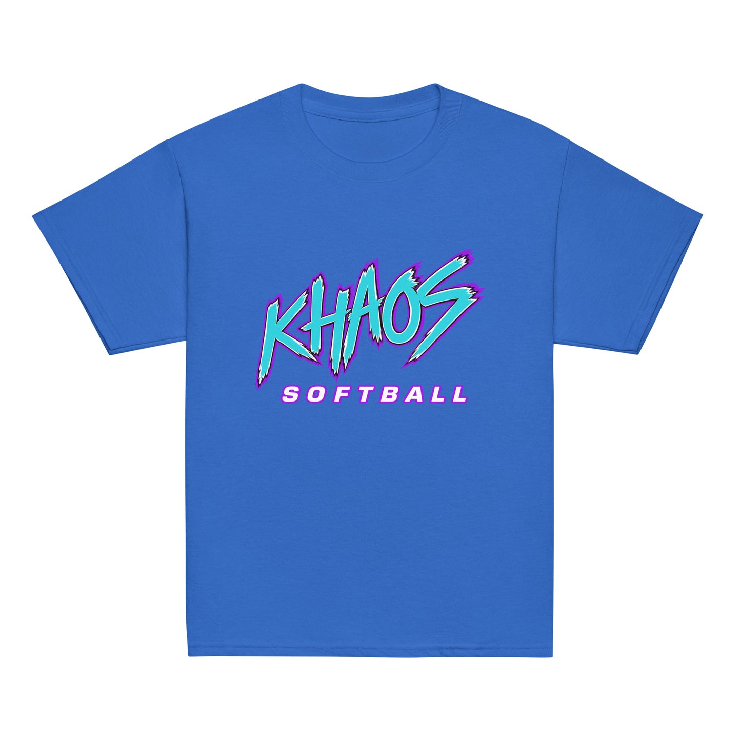 Classic | Youth T Shirt | Khaos Softball | Atlhetics Logo