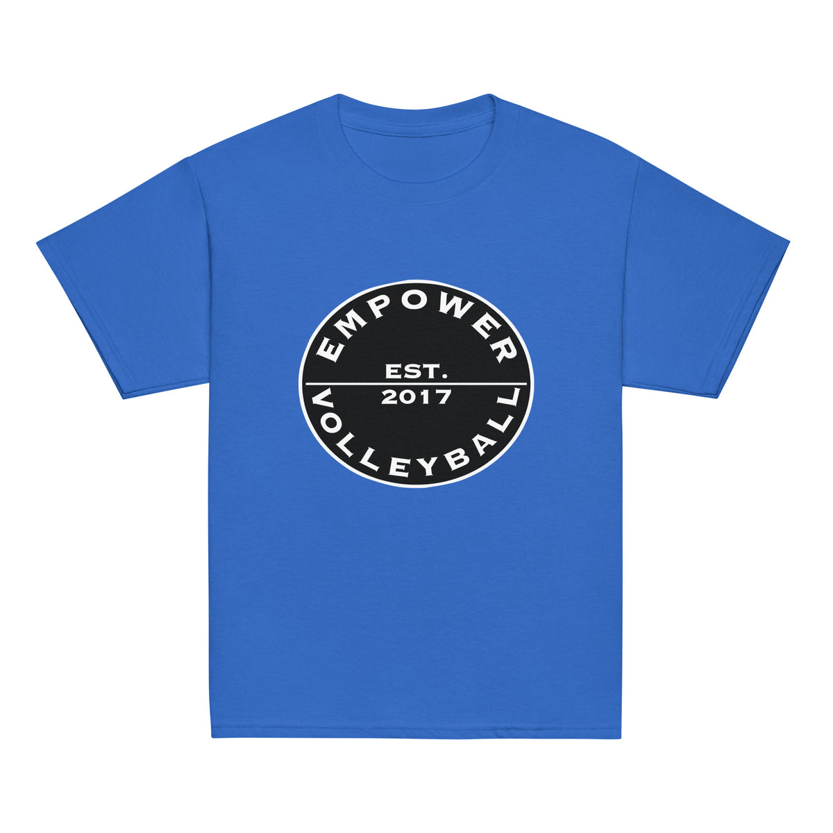 Classic | Youth T Shirt | Empower Volleyball Club | Alpha Spike Logo