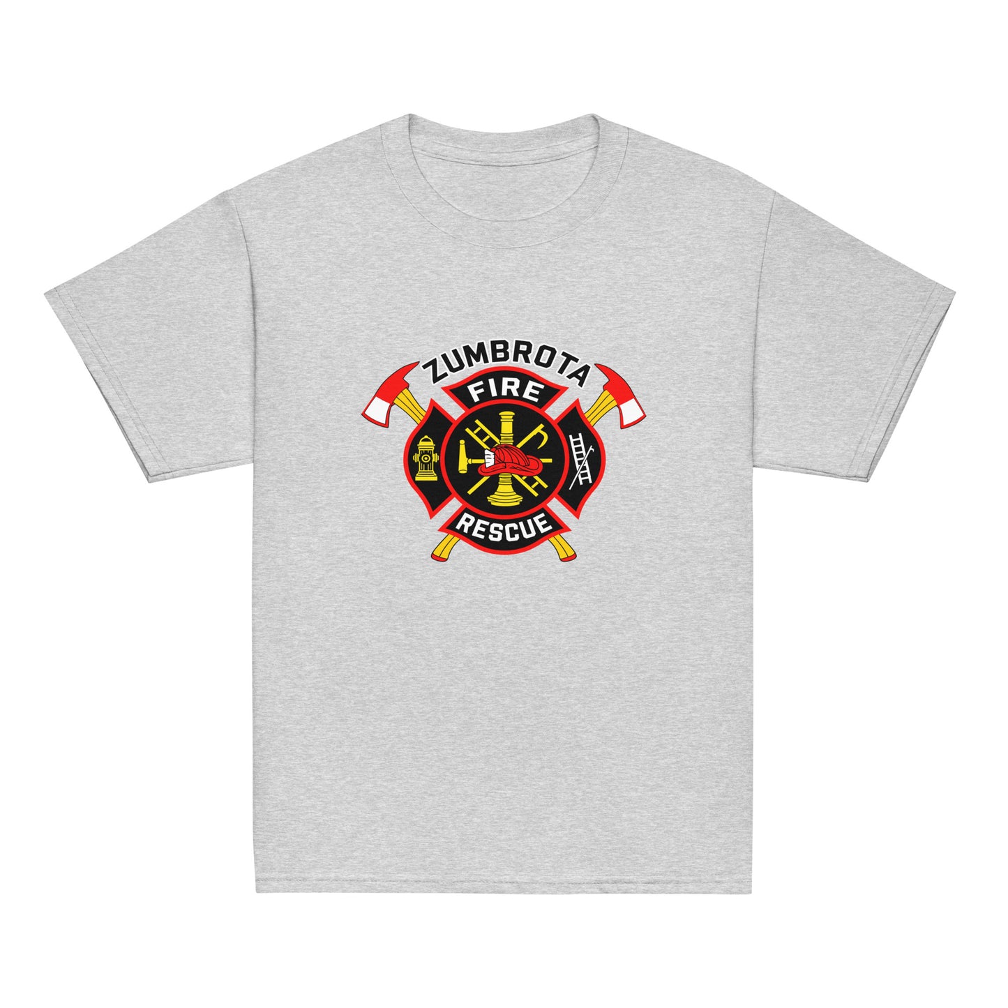 Classic | Youth T Shirt | Zumbrota Fire Department | Vanguard Logo