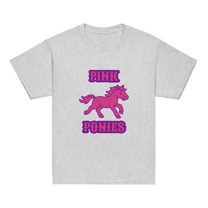 Classic | Youth T Shirt | Pink Pony Athletic Club | Emblem Logo