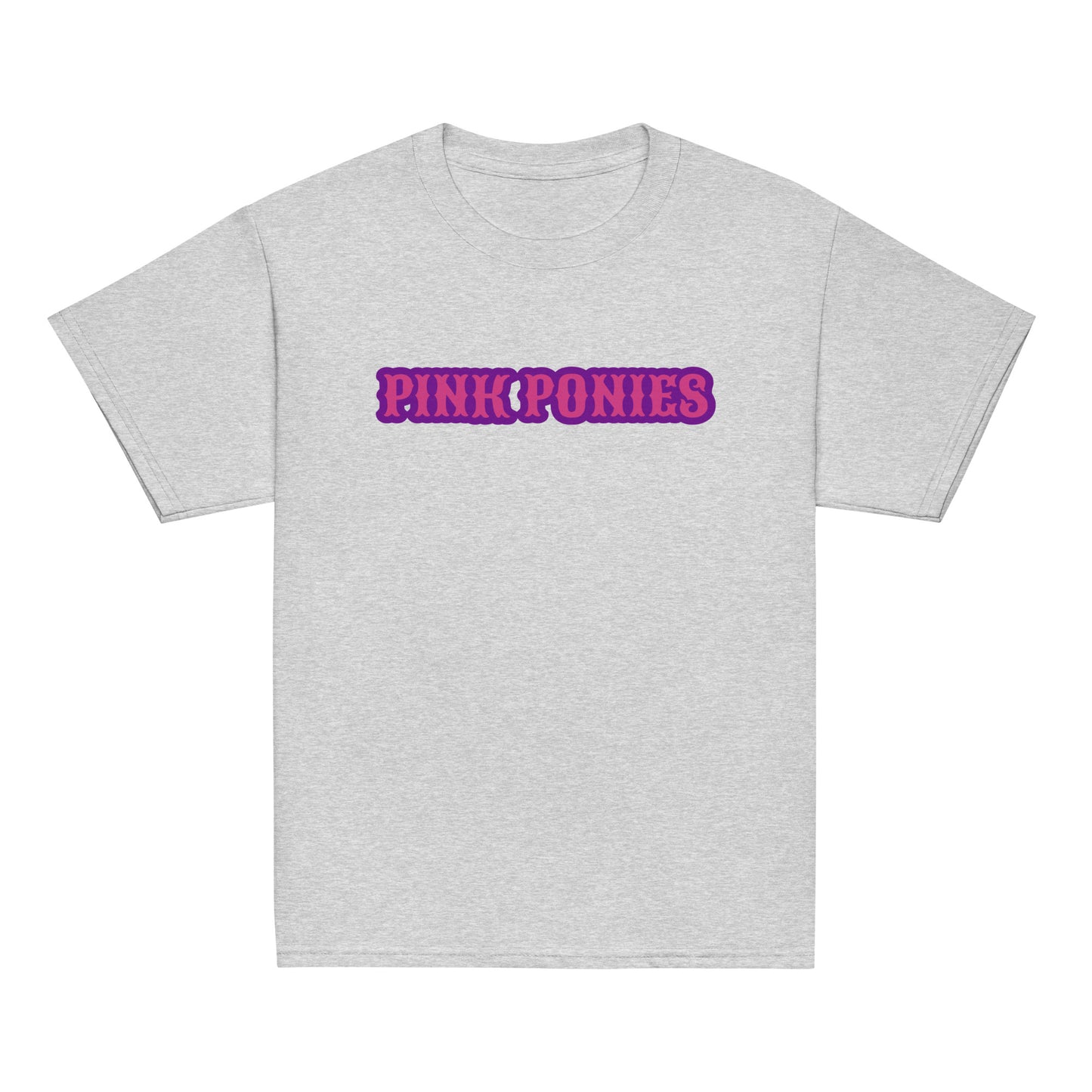 Classic | Youth T Shirt | Pink Pony Athletic Club | Script Logo