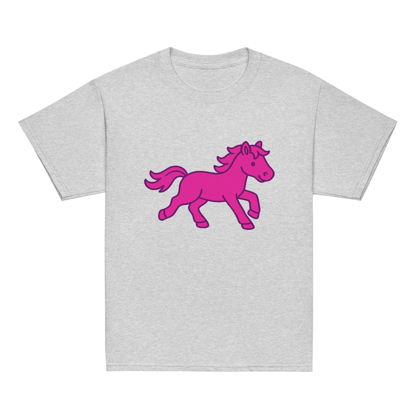Classic | Youth T Shirt | Pink Pony Athletic Club | Mascot Logo