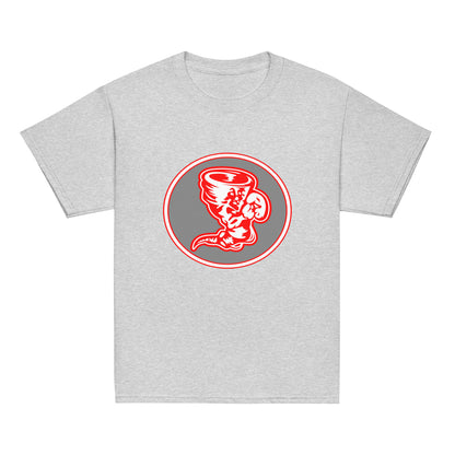 Classic | Youth T Shirt | Bay High Softball | Badge Logo