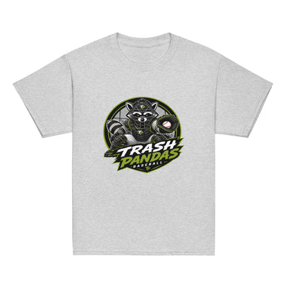 Classic | Youth T Shirt | Trash Pandas Baseball Organization | Athletics Logo