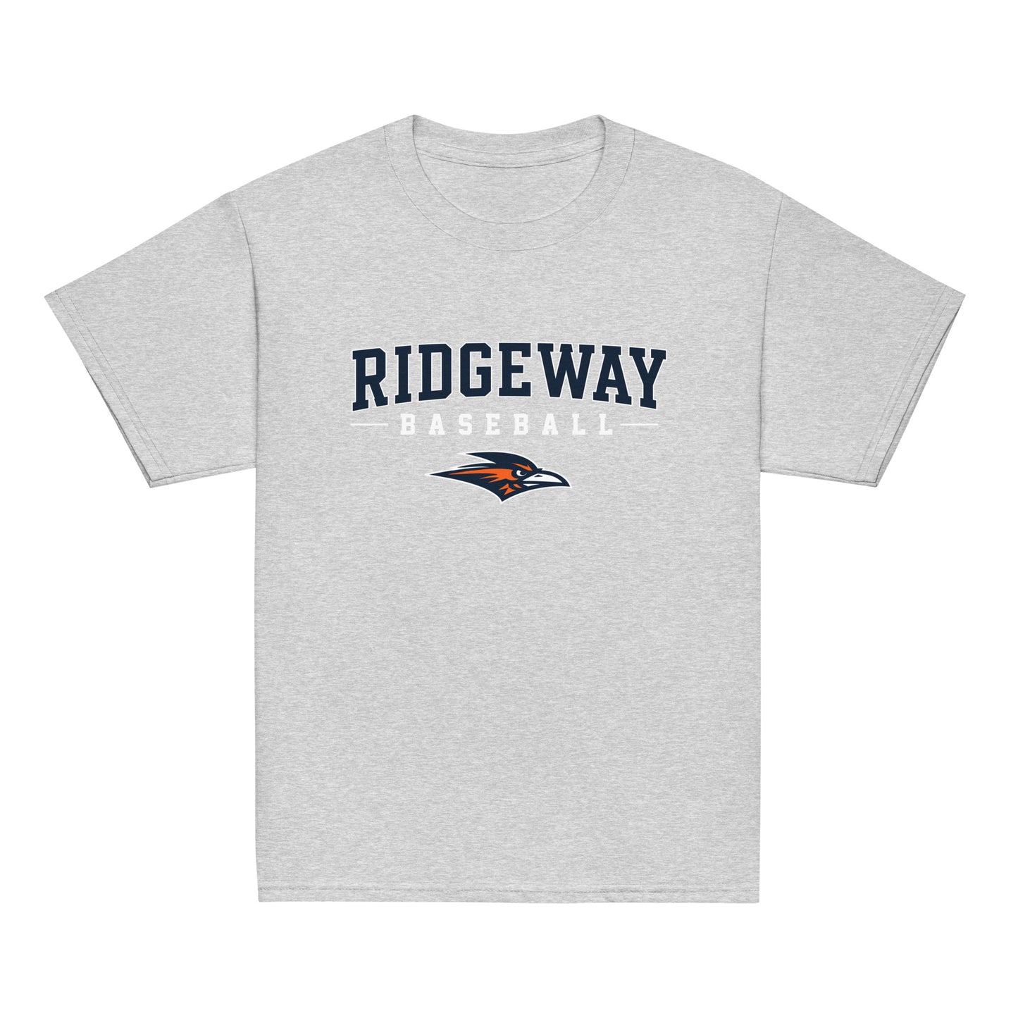 Classic | Youth T Shirt | Ridgeway High School Baseball | Modern Script Logo