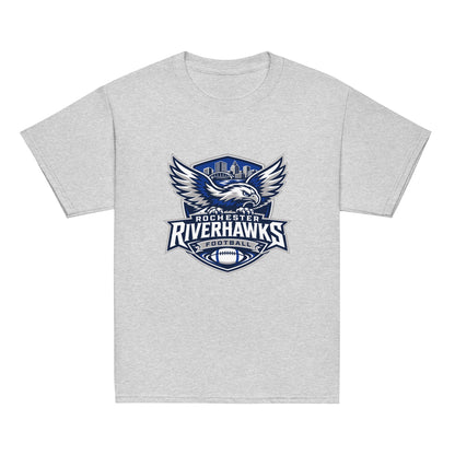 Classic | Youth T Shirt | Rochester Riverhawks | Shield Logo