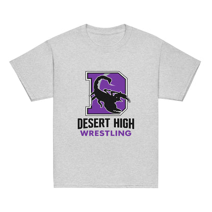 Classic | Youth T Shirt | Desert High Scorpions | Crest Logo