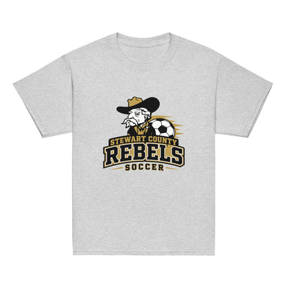 Classic | Youth T Shirt | Stewart County Soccer | Crest Logo