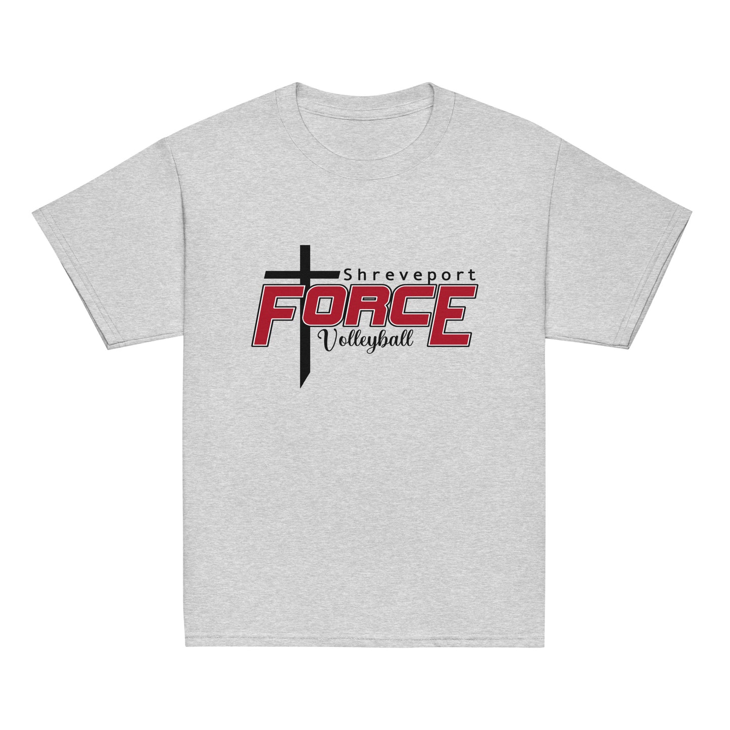 Classic | Youth T Shirt | Shreveport Force Volleyball | Crest Logo