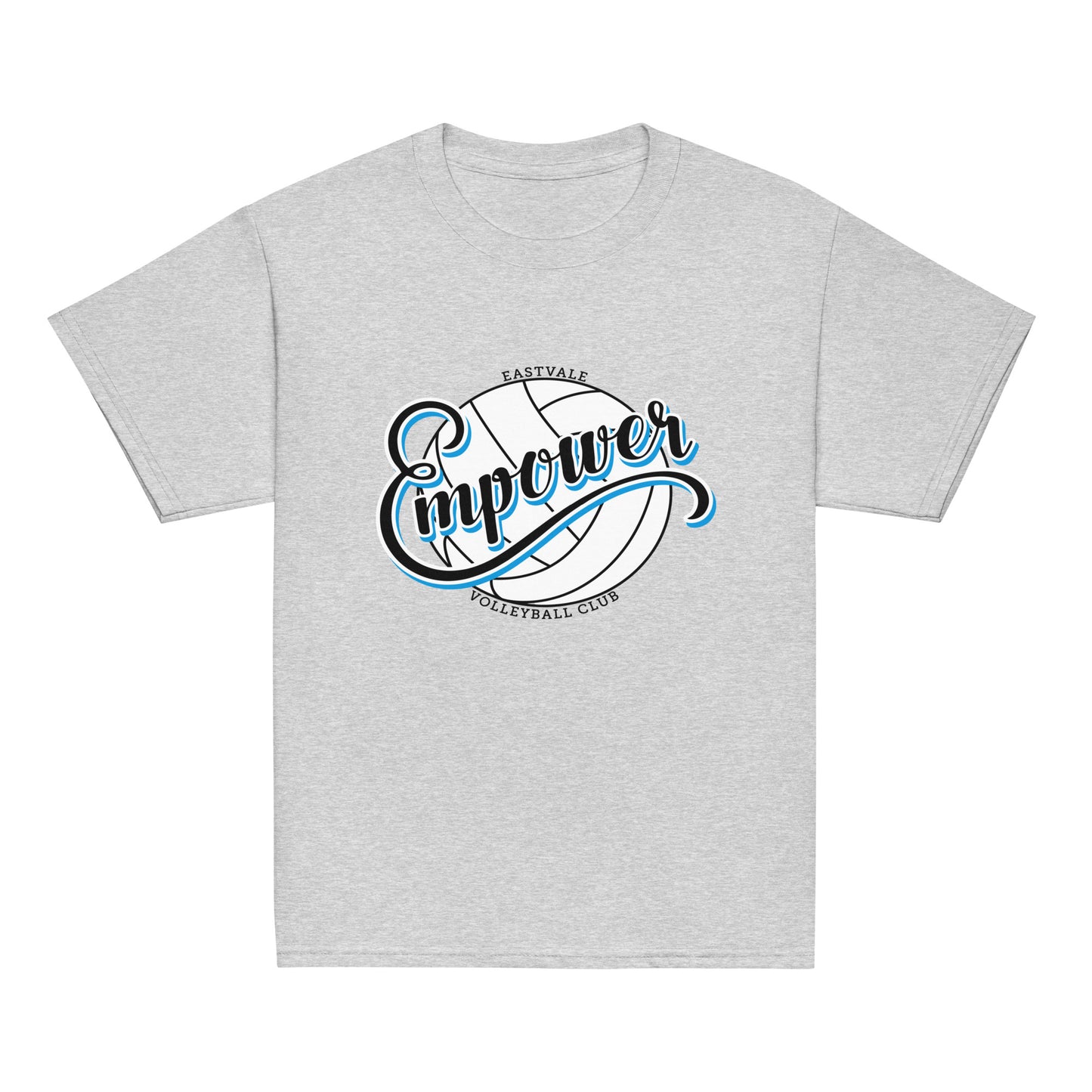 Classic | Youth T Shirt | Empower Volleyball Club | Emblem Logo