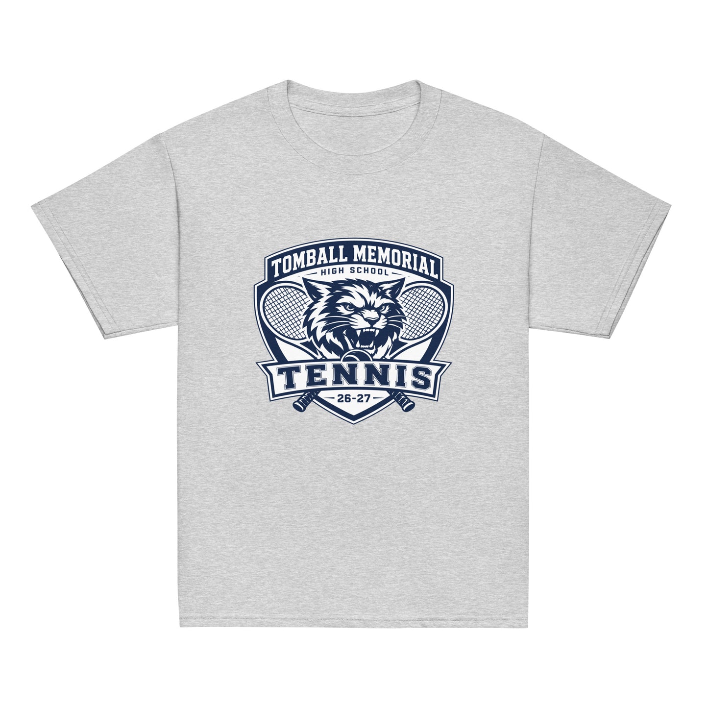 Classic | Youth T Shirt | TMHS Tennis | Shield Logo