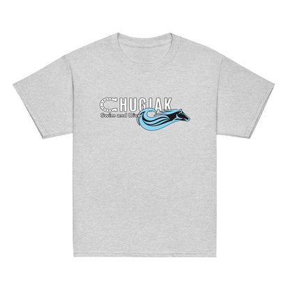 Classic | Youth T Shirt | Chugiak Mustang Swim & Dive | Emblem Logo