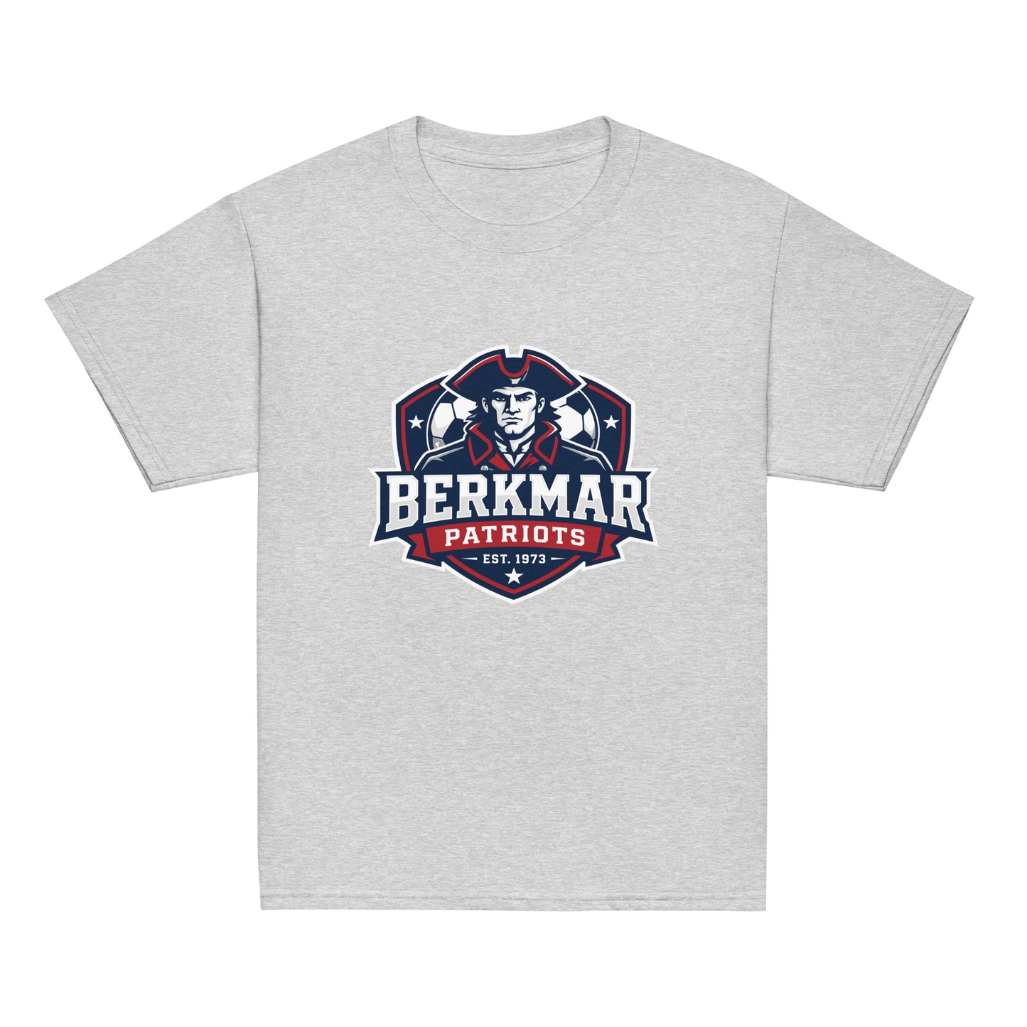 Classic | Youth T Shirt | Berkmar High School Soccer | Shield Logo