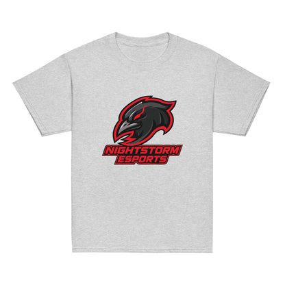 Classic | Youth T Shirt | NightStorm Esports | Crest Logo