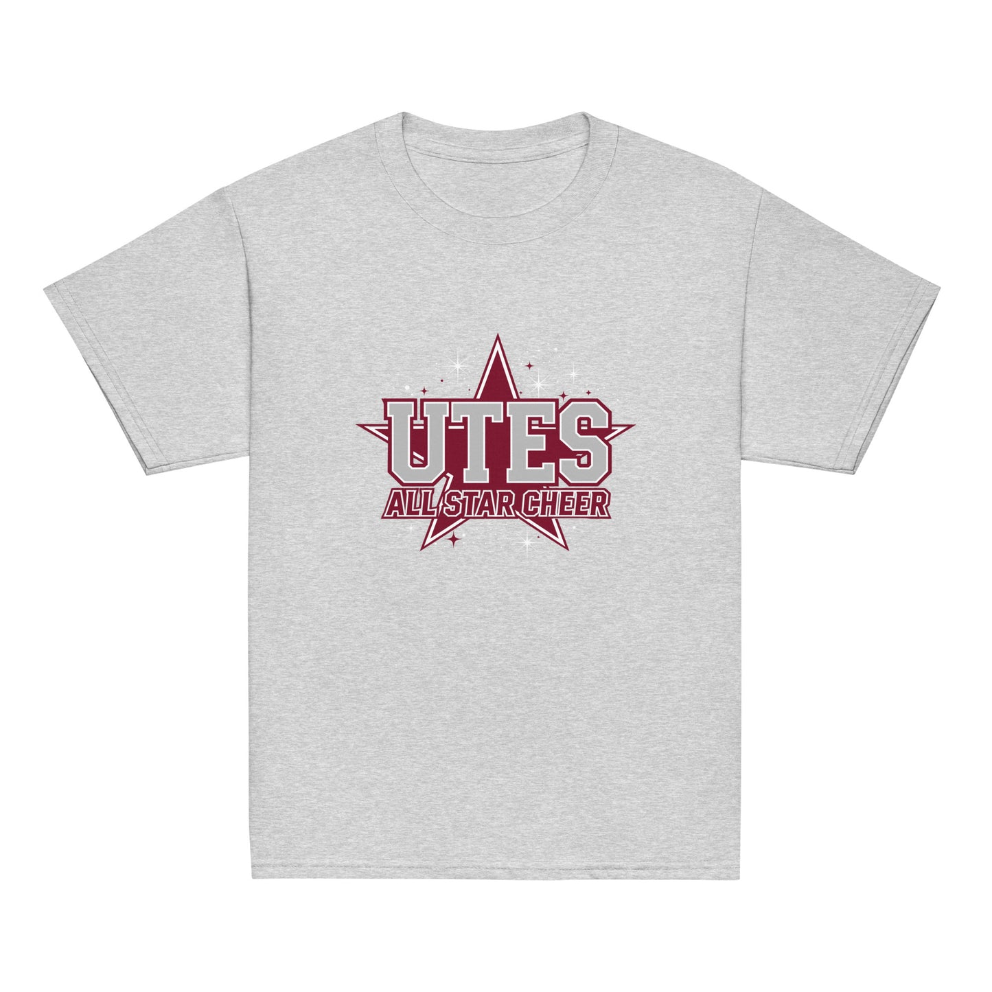 Classic | Youth T Shirt | Utes Allstar Cheer | Crest Logo