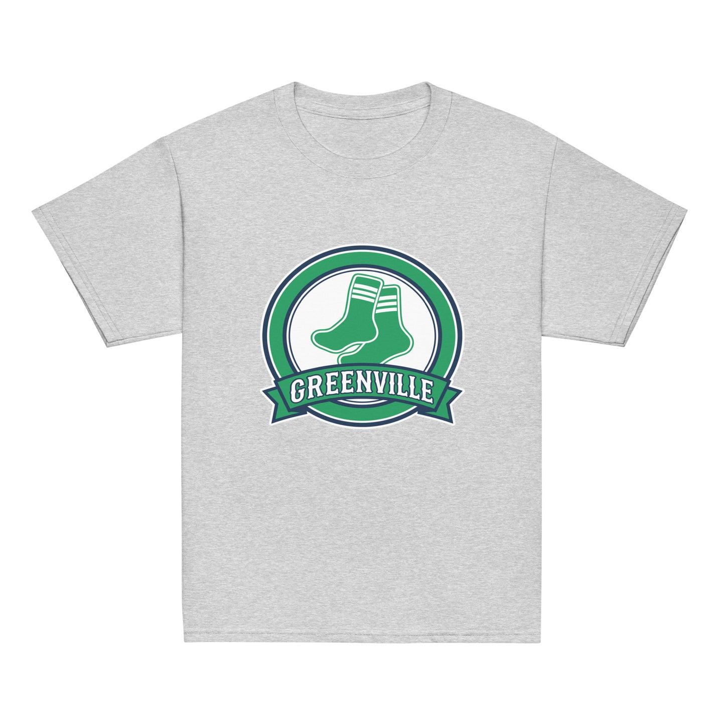 Classic | Youth T Shirt | Greenville Sox | Badge Logo