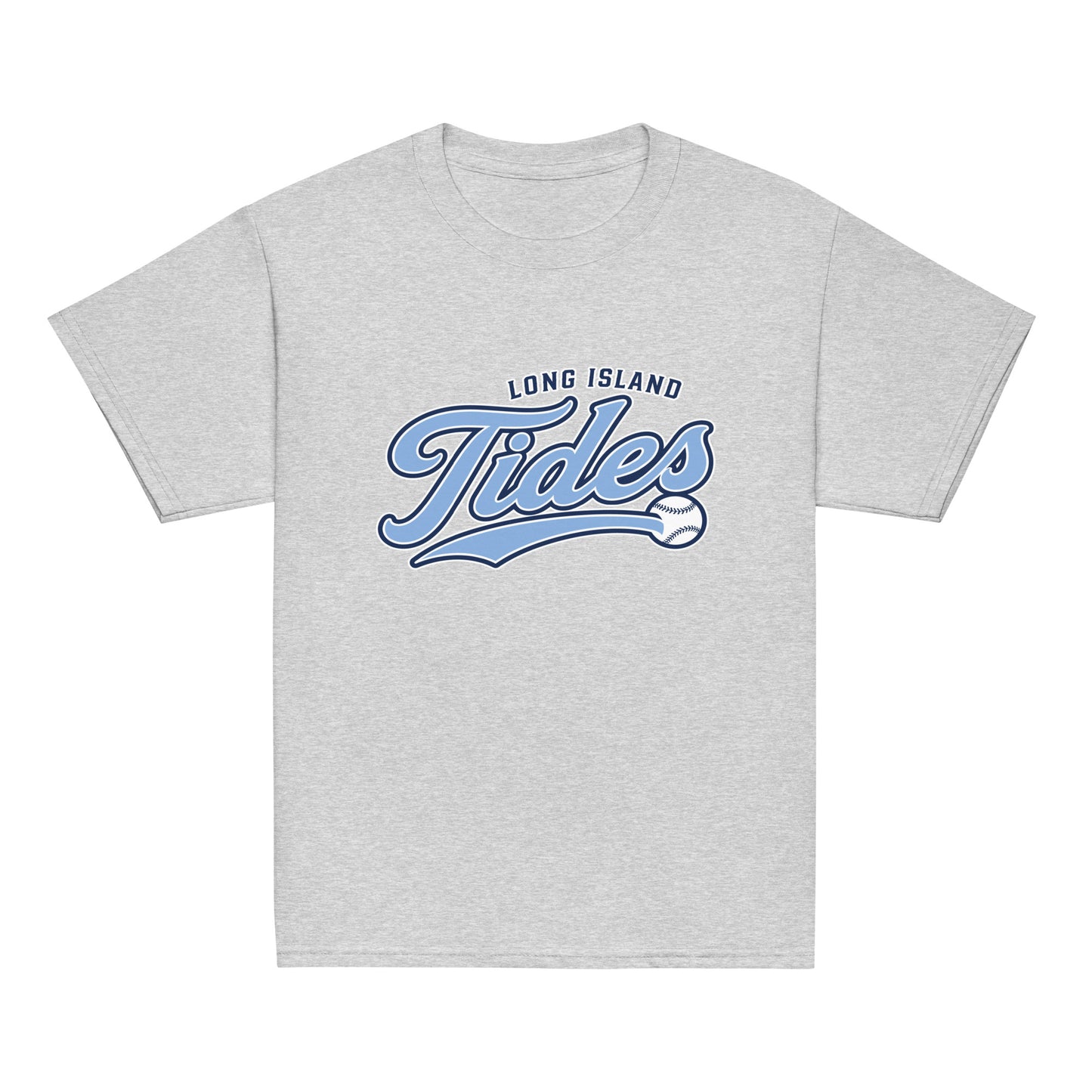 Classic | Youth T Shirt | Long Island Tides Baseball | Athletics Logo