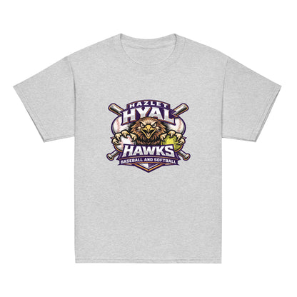 Classic | Youth T Shirt | HYAL Hawks | Emblem Logo