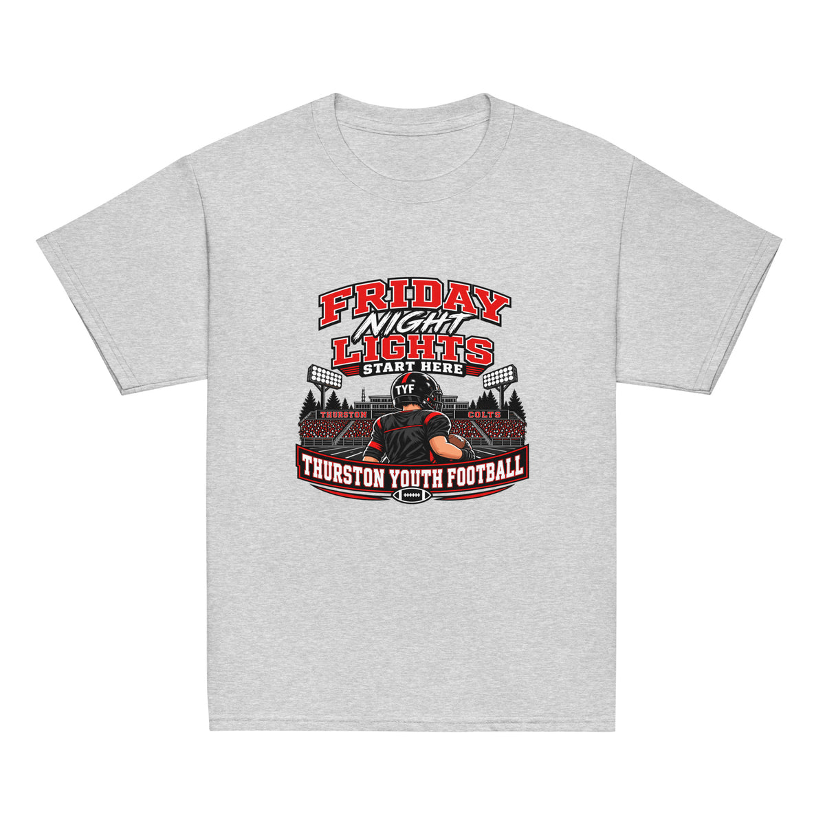 Classic | Youth T Shirt | Thurston Youth Football | Vanguard Logo