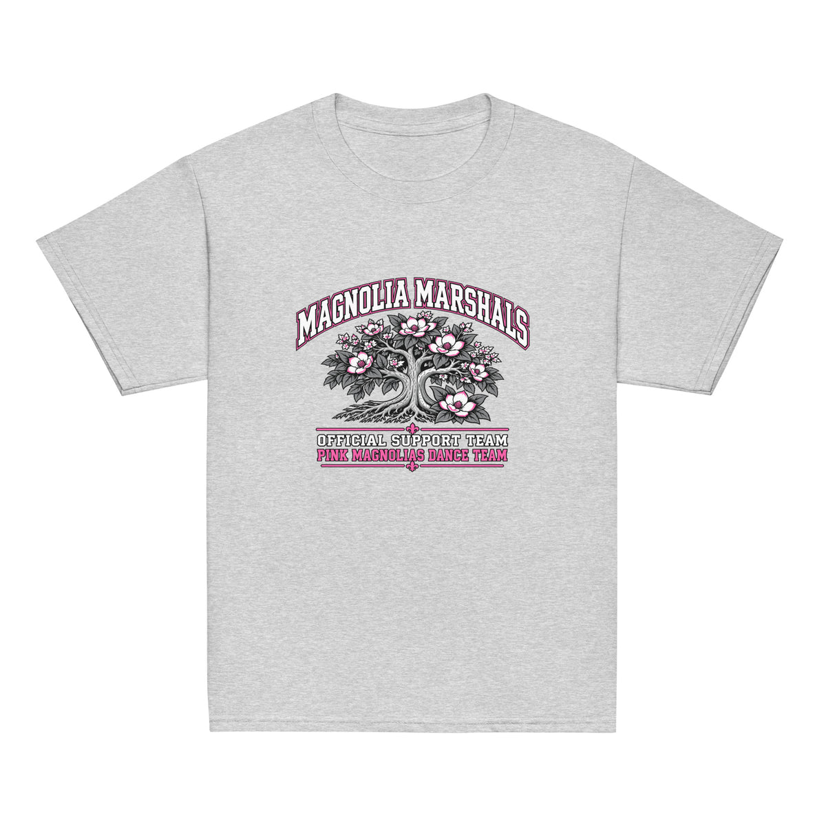 Classic | Youth T Shirt | Pink Magnolias Dance | Crest Logo