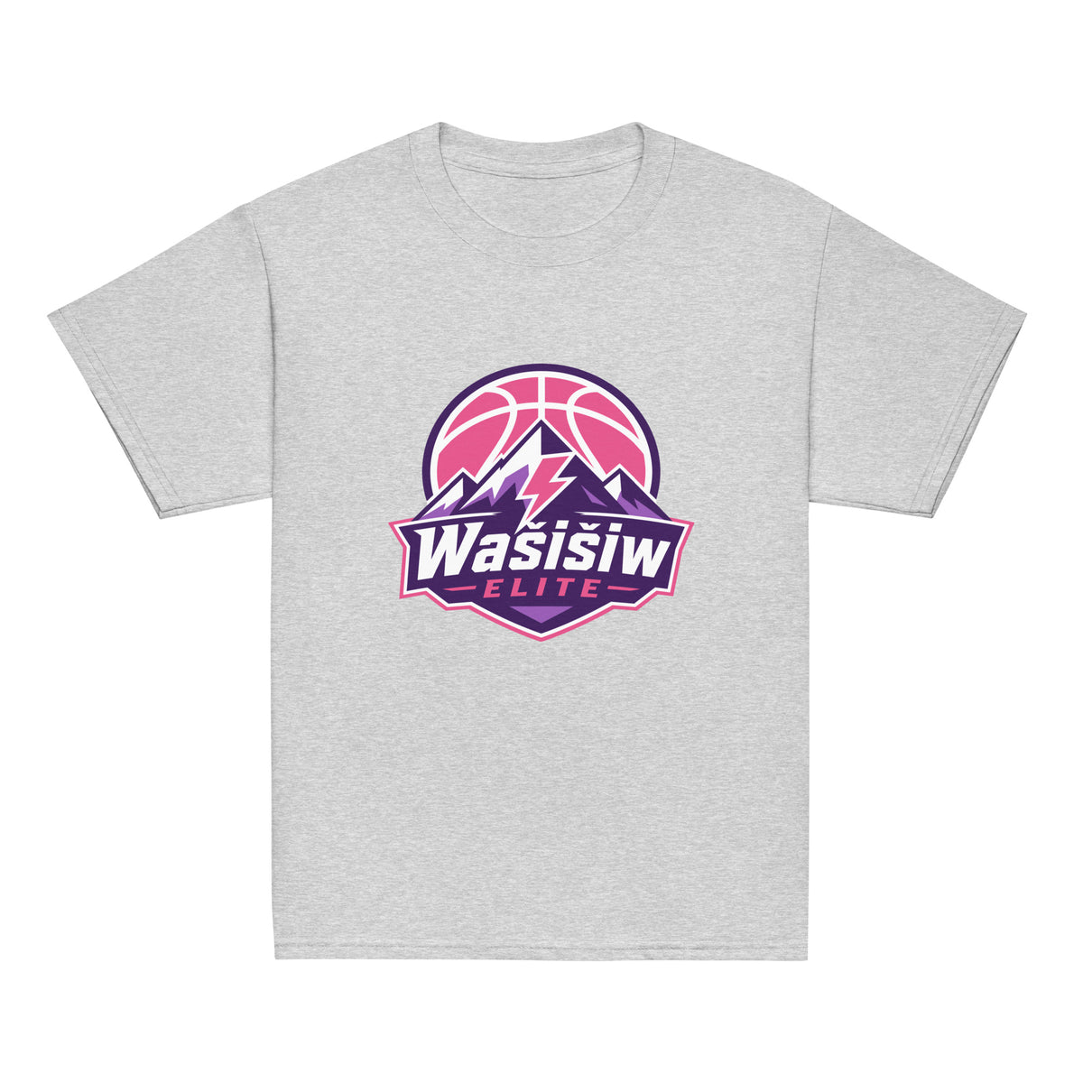 Classic | Youth T Shirt | Wašišiw Elite | Emblem Logo