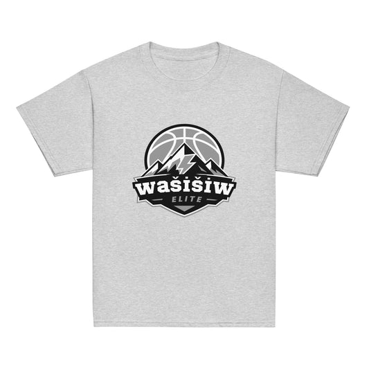 Classic | Youth T Shirt | Wašišiw Elite | Shield Logo