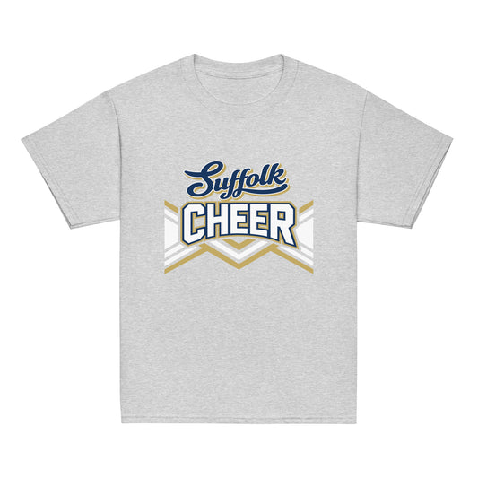 Classic | Youth T Shirt | Suffolk University Cheerleading | Vanguard Logo