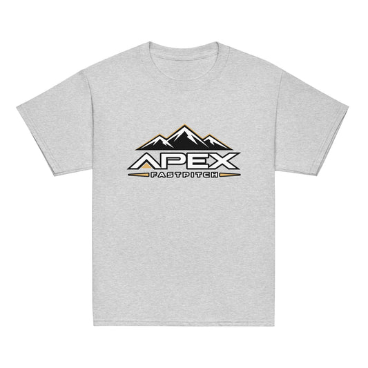 Classic | Youth T Shirt | Apex Fastpitch | Crest Logo