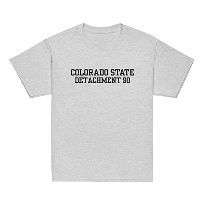 Classic | Youth T Shirt | Colorado State Detachment 90 | Modern Script Logo