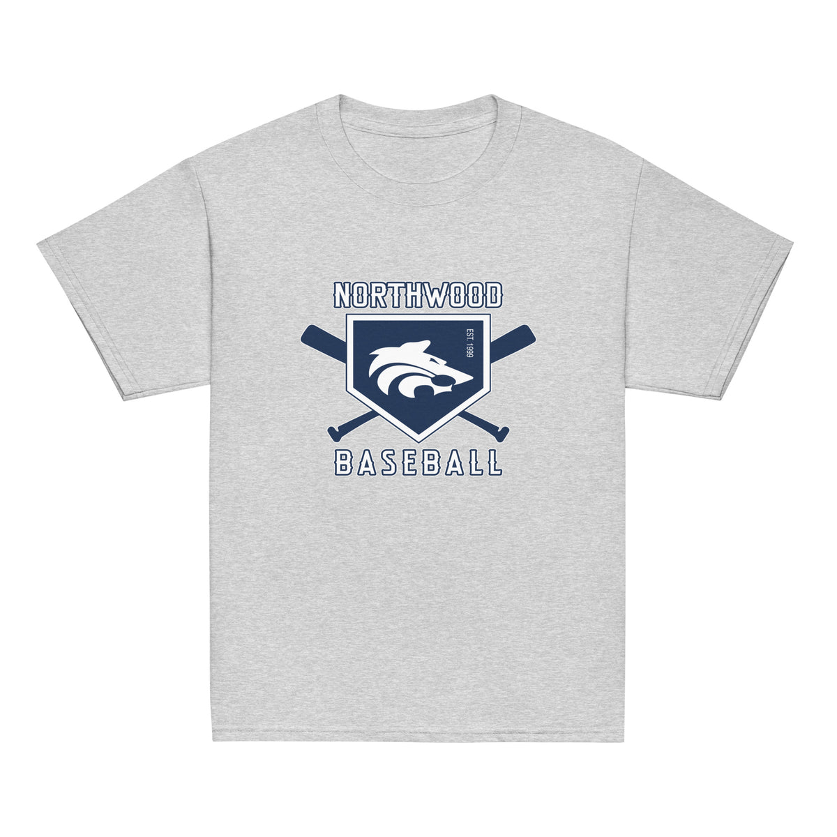 Classic | Youth T Shirt | Northwood High School Baseball | Emblem Logo