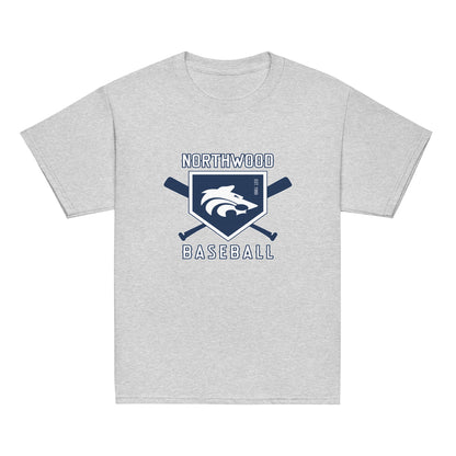 Classic | Youth T Shirt | Northwood High School Baseball | Emblem Logo