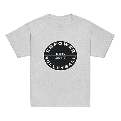 Classic | Youth T Shirt | Empower Volleyball Club | Alpha Spike Logo