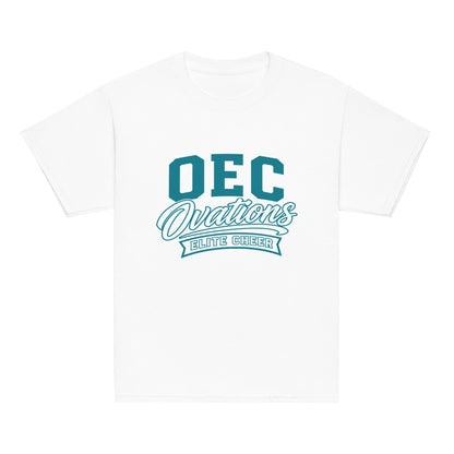 Classic | Youth T Shirt | Ovations Elite Cheer | Emblem Logo
