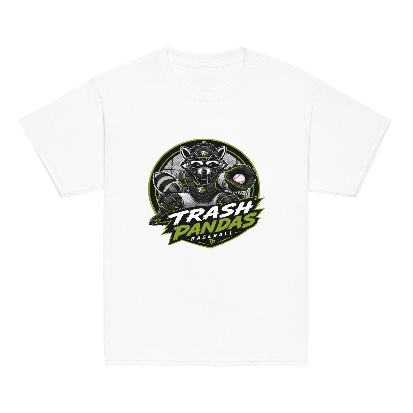 Classic | Youth T Shirt | Trash Pandas Baseball Organization | Athletics Logo