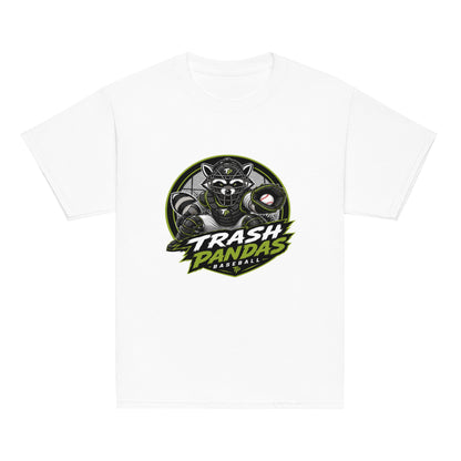 Classic | Youth T Shirt | Trash Pandas Baseball Organization | Athletics Logo