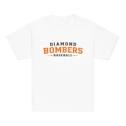 Classic | Youth T Shirt | Diamond Bombers | Modern Script Logo
