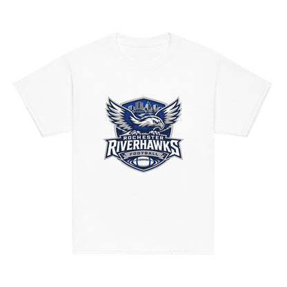 Classic | Youth T Shirt | Rochester Riverhawks | Shield Logo