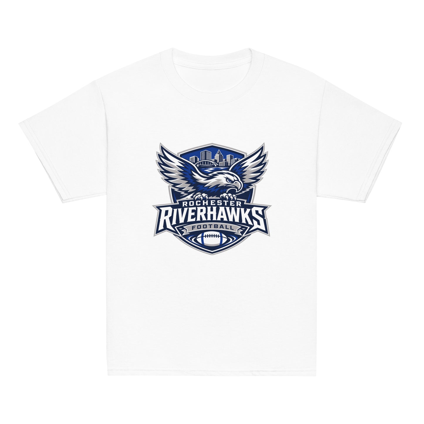 Classic | Youth T Shirt | Rochester Riverhawks | Shield Logo