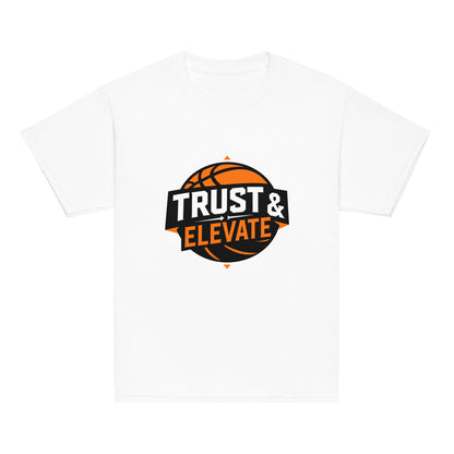 Classic | Youth T Shirt | Trust & Elevate | Athletic Logo