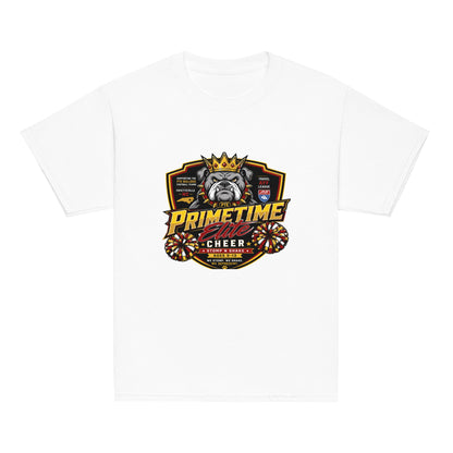 Classic | Youth T Shirt | PTE Bulldog Cheer | Shield Logo