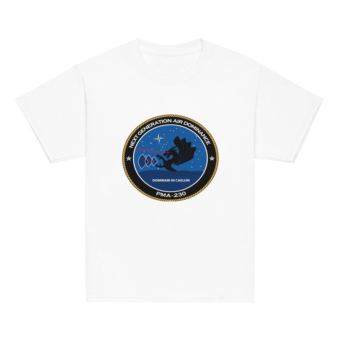 Classic | Youth T Shirt | Next Generation Air Dominance | Badge Logo