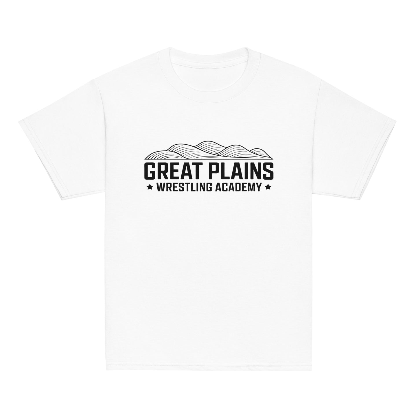 Classic | Youth T Shirt | Great Plains Wrestling Academy | Crest Logo