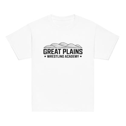 Classic | Youth T Shirt | Great Plains Wrestling Academy | Crest Logo