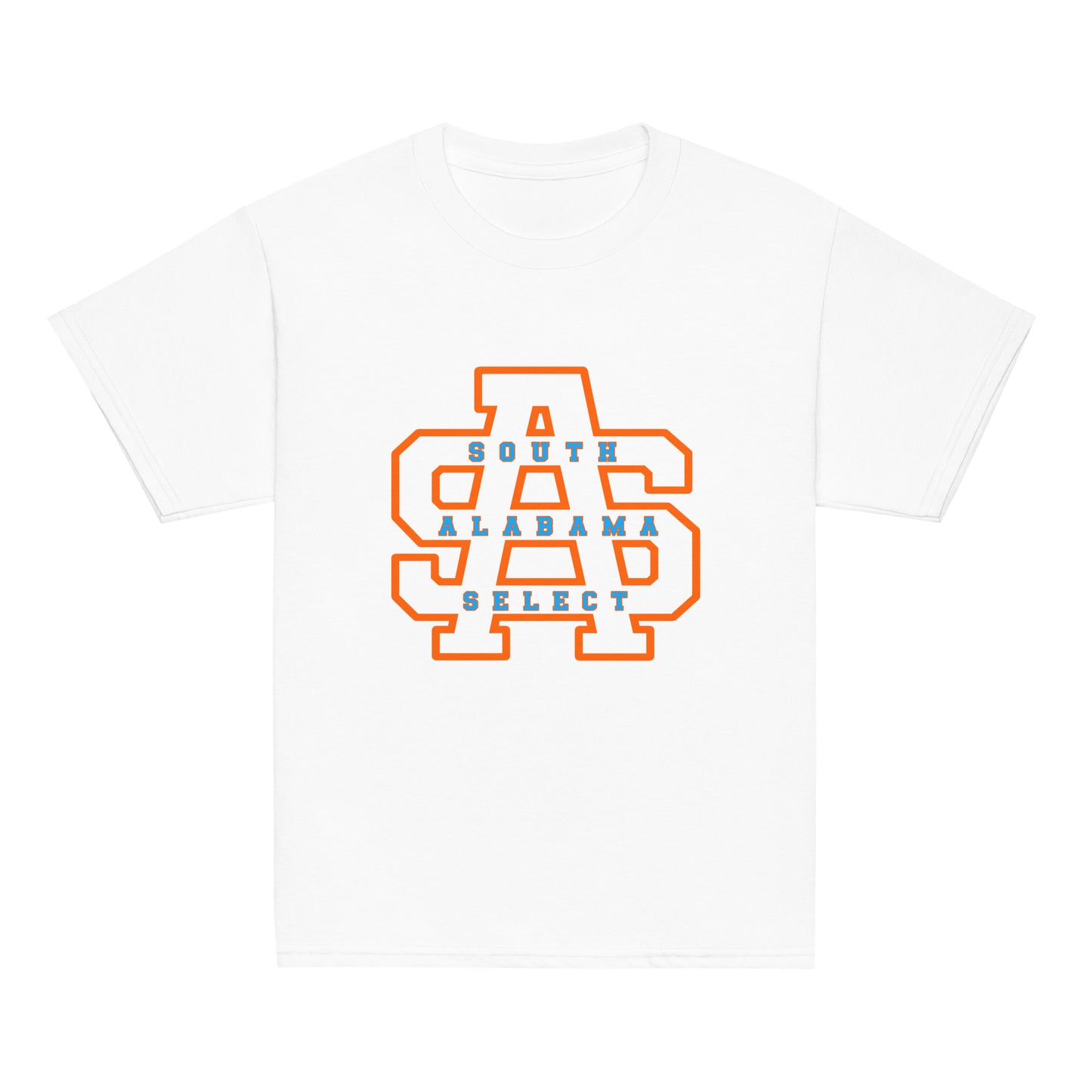 Classic | Youth T Shirt | South Alabama Select 8U | Letter Crest Logo