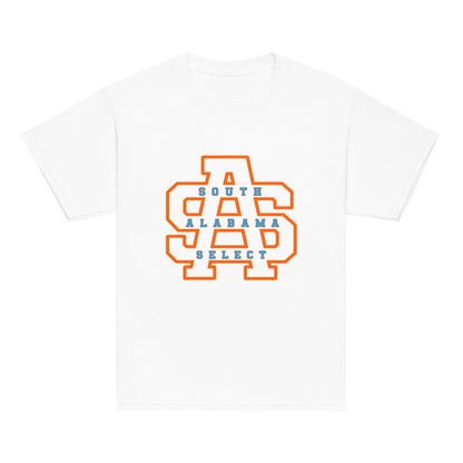 Classic | Youth T Shirt | South Alabama Select 8U | Letter Crest Logo