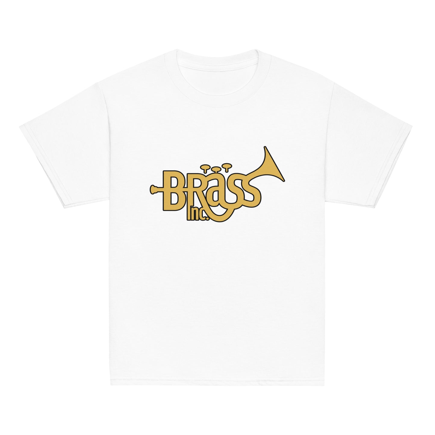 Classic | Youth T Shirt | Brass Inc. | Crest Logo
